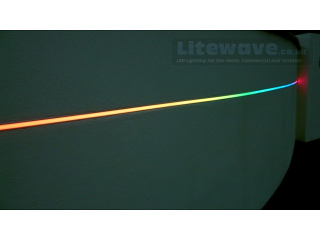 Rainbow lighting effect using LED Strip moving light waterproof